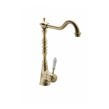 Однорычажный смеситель для кухонной раковины GENEBRE NRC bronze (68201394366) Однорычажный смеситель для кухонной раковины GENEBRE NRC bronze (68201394366)